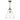 Upton 1 Light Pendant Large Antique Brass