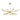 Ursa 10 Light Pendant Gold & Opal Glass