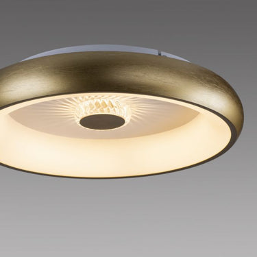 Vortex LED Medium Flush Matt Brass