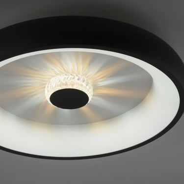 Vortex LED Medium Flush Black