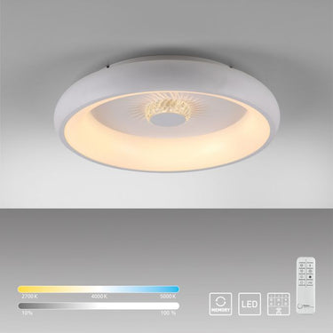 Vortex LED Medium Flush White