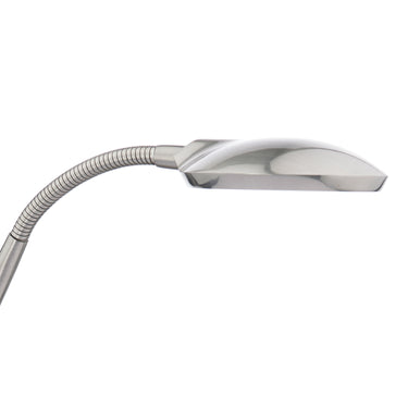 Wellington Table Lamp Satin Chrome LED