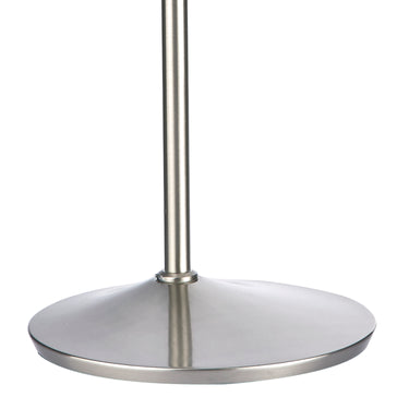 Wellington Floor Lamp Satin Chrome LED