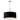 Zaragoza 3 Light Pendant Black 600MM
