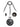 A1 - Avery Non Electric Uplighter Kit For 30cm Tiffany Shades