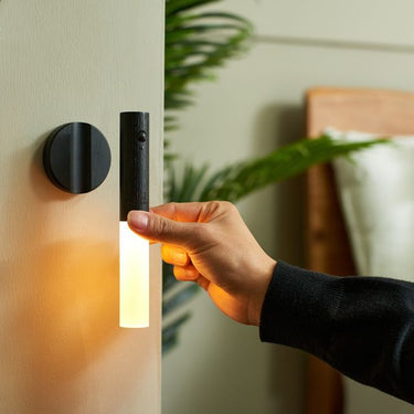 Gingko Smart Baton Rechargeable Lamp, Black