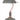A1 - Beaumont Table Lamp 1 Light With Toggle Switch, Sand Grey/Copper