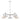 A1 - Beaumont Telescopic 5 Light, 5 x E27 (Max 40W), Sand White/Satin Nickel/White, 1yr Warranty