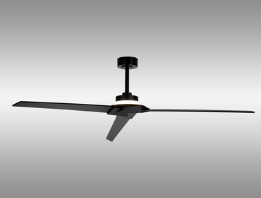 Brisa Mini Fan, Black, Controlled by Remote & APP