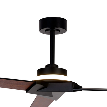 Brisa Mini Fan, Wood & Black, Controlled by Remote & APP