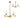 A1 - Carla Pendant/Semi Ceiling, 5 x E14 (Max 40W), Polished Gold, 1yr Warranty