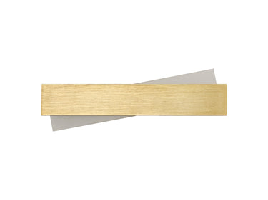 Tuya Wall Lamp, 8W LED, Brushed Gold/Frosted White