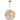 Diyas IL32804 Coniston Pendant, 6 Light E14, French Gold/Crystal