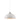 A1 - Ellora Pendant, 1 x E27 (Max 40W), Sand White/Satin Nickel, 1yr Warranty