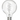 ES (E27) 8 Watt G95 Clear White Filament LED Dimmable