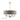 Laura Ashley Sorrento 6 Light Pendant Polished Nickel With Charcoal Shade