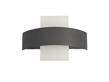 Tito Up & Downward Lighting Wall Lamp, 2 x 5W LED, IP54, Anthracite
