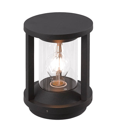 A1 - Mallory Pillar Lamp, 1 x E27 (Max 40W), IP65, Anthracite, 2yrs Warranty