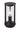 A1 - Mallory Post Lamp Medium, 1 x E27 (Max 40W), IP65, Anthracite, 2yrs Warranty