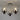 Manhattan 3 Light Semi Flush Black