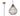 A1 - Metrica Small Pendant, 1 x E27 (Max 60W), Antique Copper, 1yr Warranty