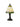 A1 - Paragon Tiffany Table Lamp, 1 x E14 (Max 25W), Cream/Green/Clear Crystal Shade, 1yr Warranty