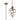 A1 - Rawson Small Pendant, 1 x E27 (Max 60W), Antique Brass, 1yr Warranty