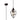 A1 - Rawson Small Pendant, 1 x E27 (Max 60W), Black Nickel, 1yr Warranty