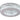 A1 - Rita Ceiling Light, 18W LED, 4000K, 418lm, Polished Chrome/Crystal, 3yrs Warranty