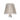 Mantra MS003 Clip On Silk String Shade Silver Grey 80/130mm x 110mm