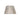 Mantra MS033 Silk String Shade Silver Grey 190/300mm x 195mm