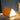 Gingko Smart Mini Book Rechargeable Lamp, Linen Harmony Orange