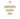 A1 - Voltaire Pendant 74 Light French Gold